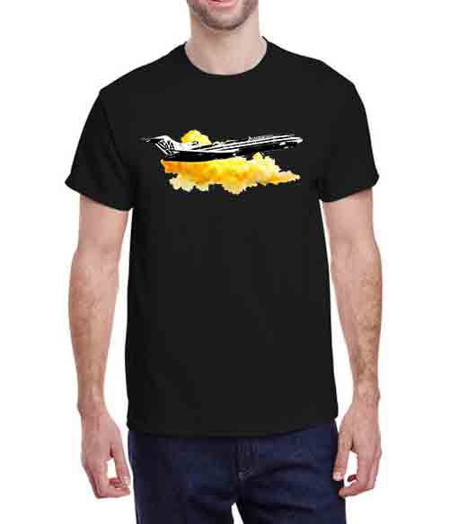 American 727 Sketch - Unisex Softstyle T-Shirt