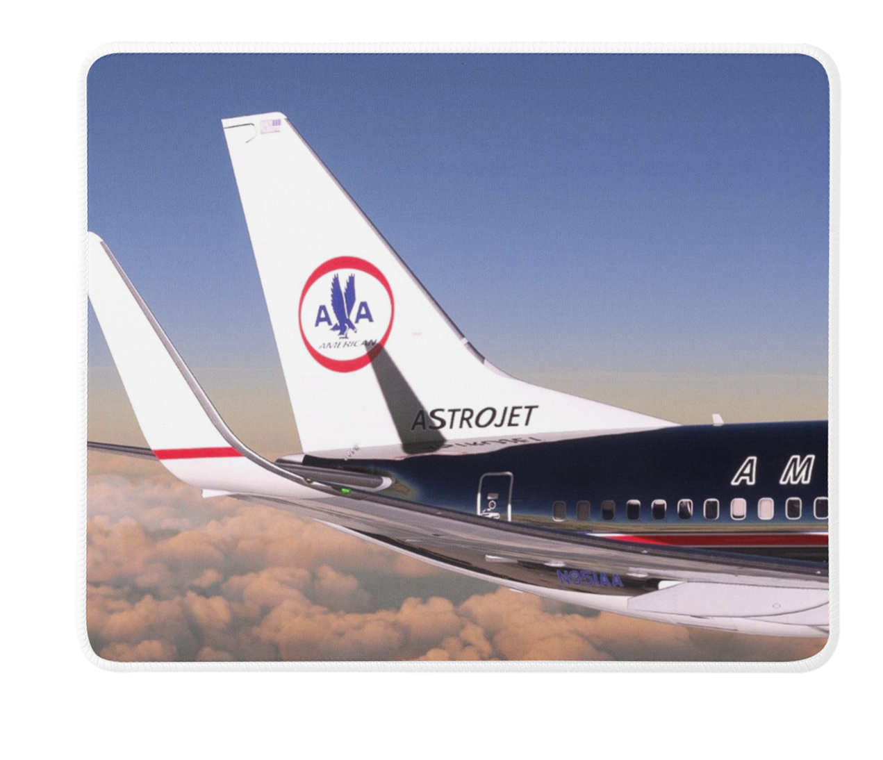 American Airlines 1964 Astrojet Tail Mousepad