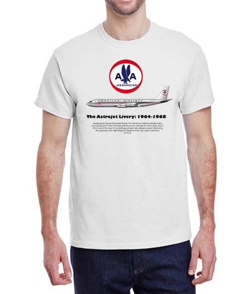 American Airlines The Astro Jet Livery: 1964-1968 T-Shirt