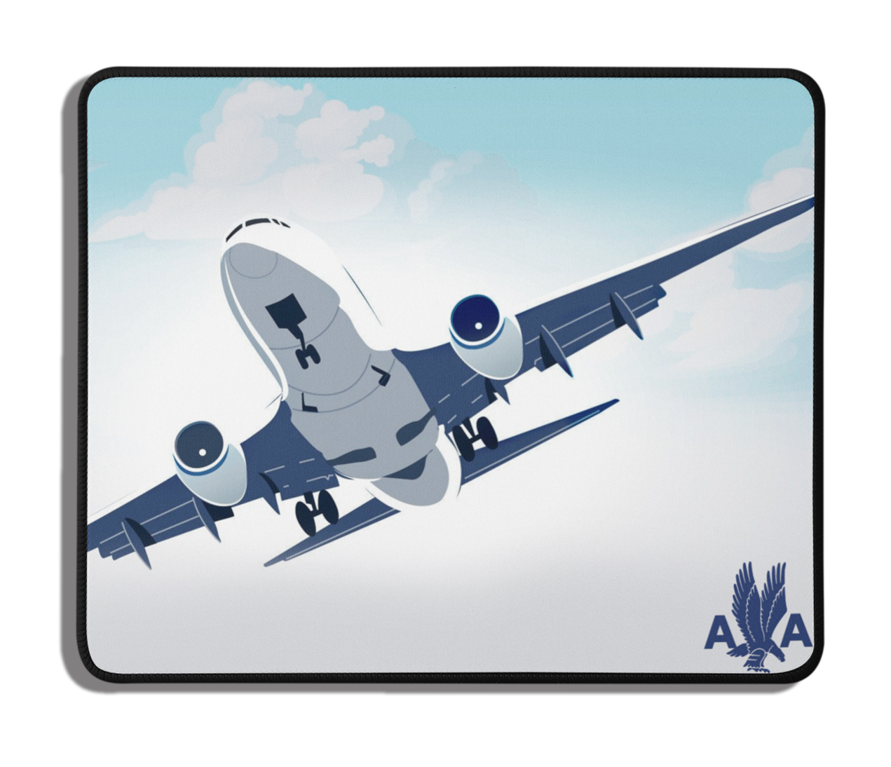 American Airlines Blue Eagle Mousepad