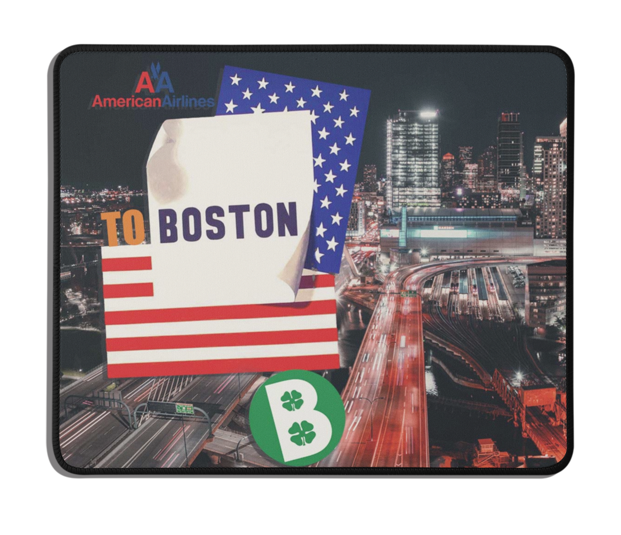 American Airlines Boston Mousepad