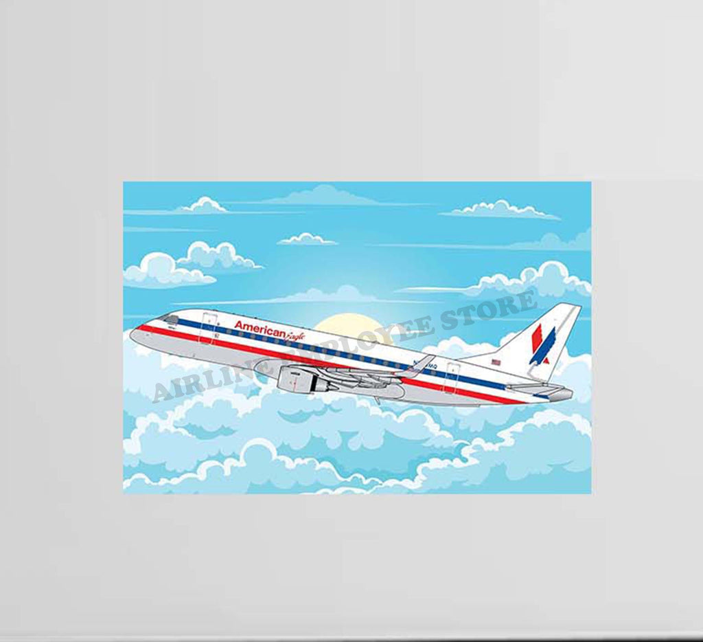American Eagle Flight Decal Stickers