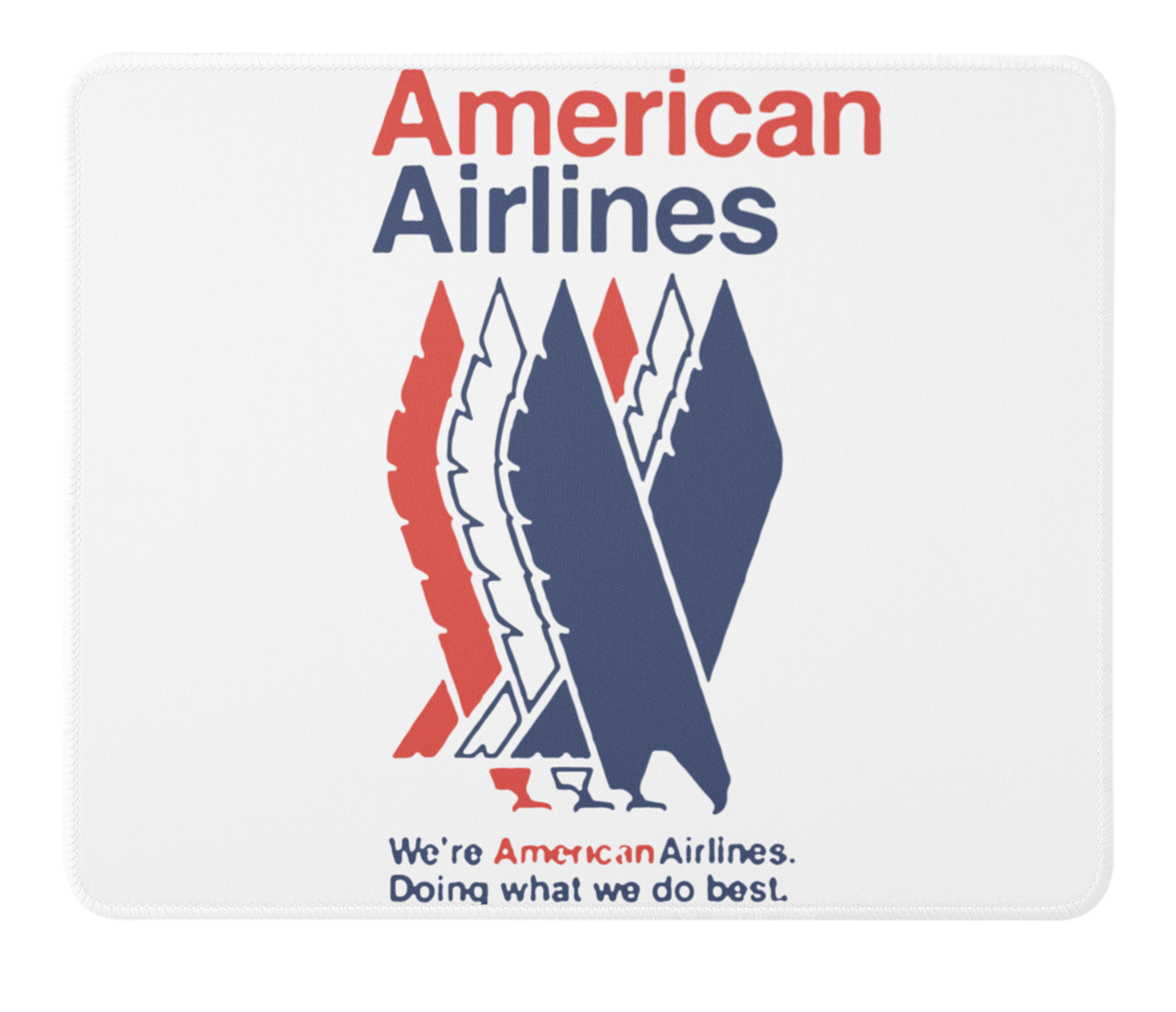 American Airlines Tri Eagle Mousepad