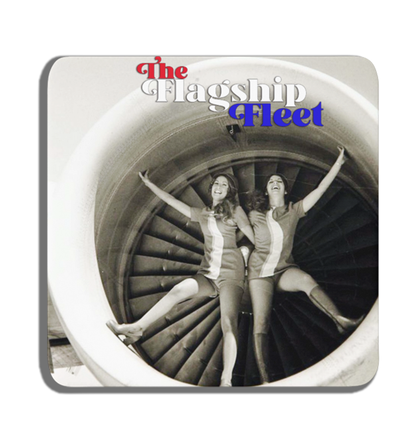 American Airlines - The Flagship Fleet - Square Sandstone Coaster