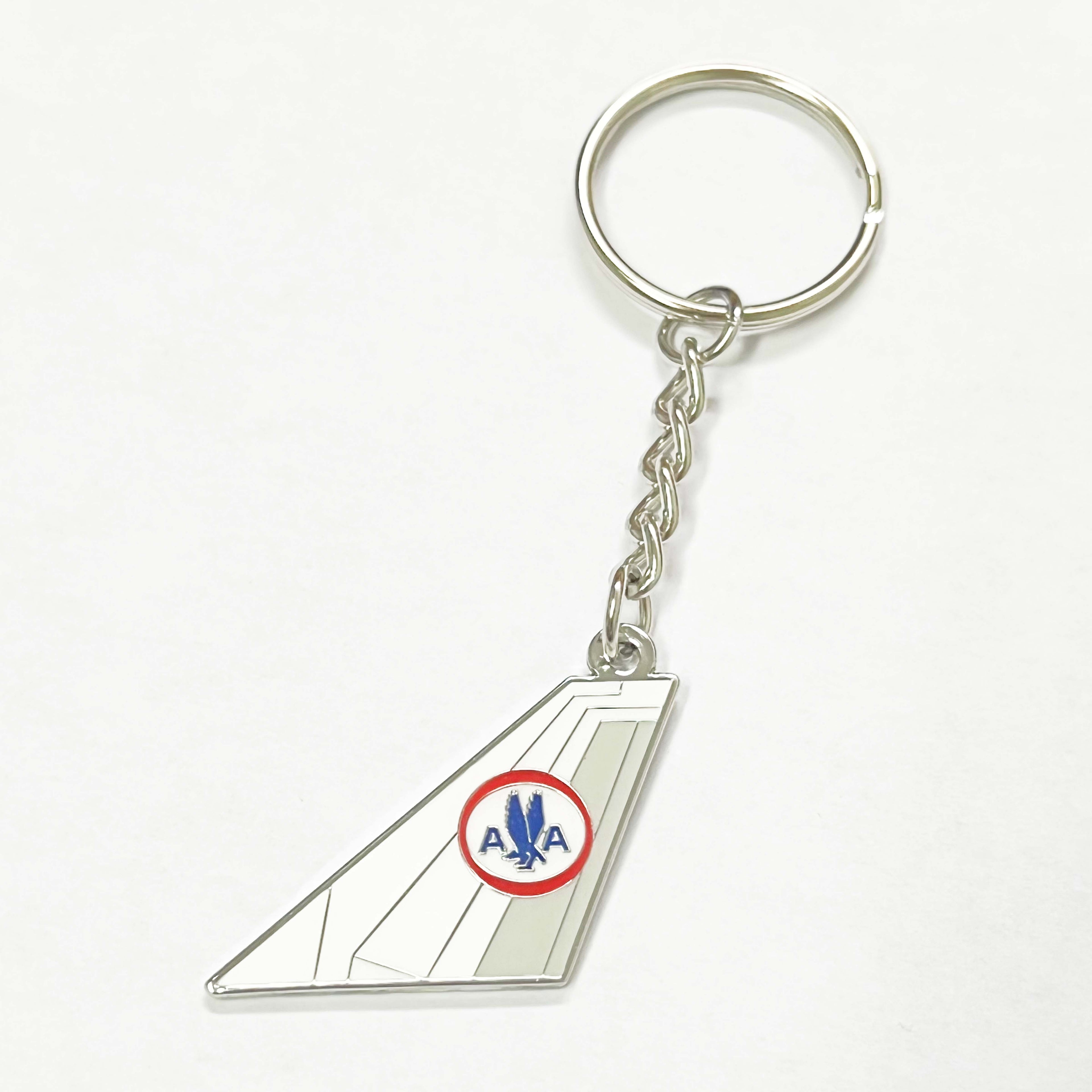 AA 1962 Tail Keychain
