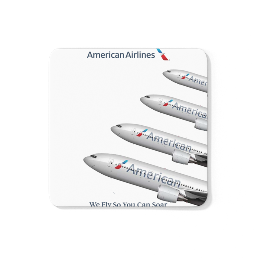 American Liveries -  Square Sandstone Coaster