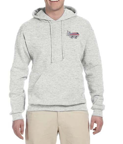 American Airlines Luxury Liner Livery Hooded Sweatshirt Embroidered