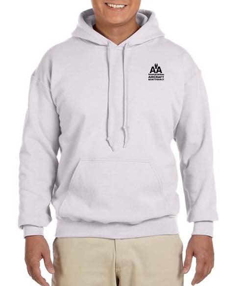 1968 American Airlines Aircraft Maintenance Unisex Hooded Sweatshirt *CREDENTIALS REQUIRED* Embroidered