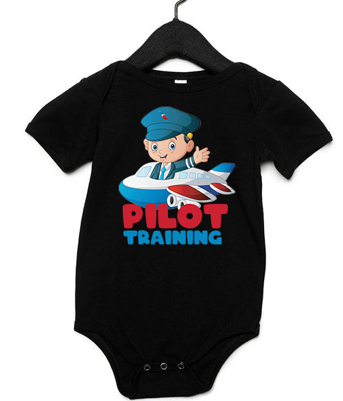 Pilot Training Infant Onesie
