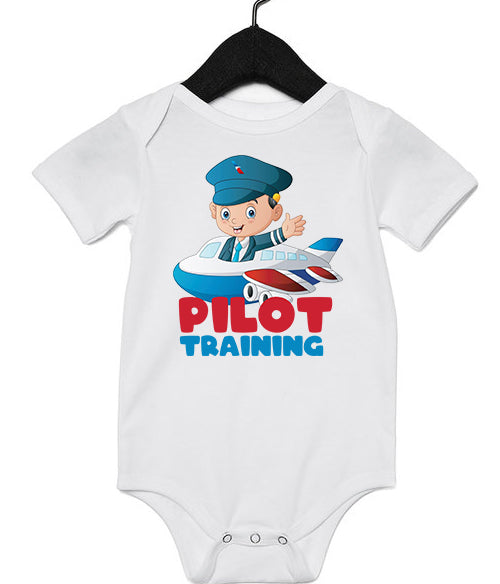 Pilot Training Infant Onesie