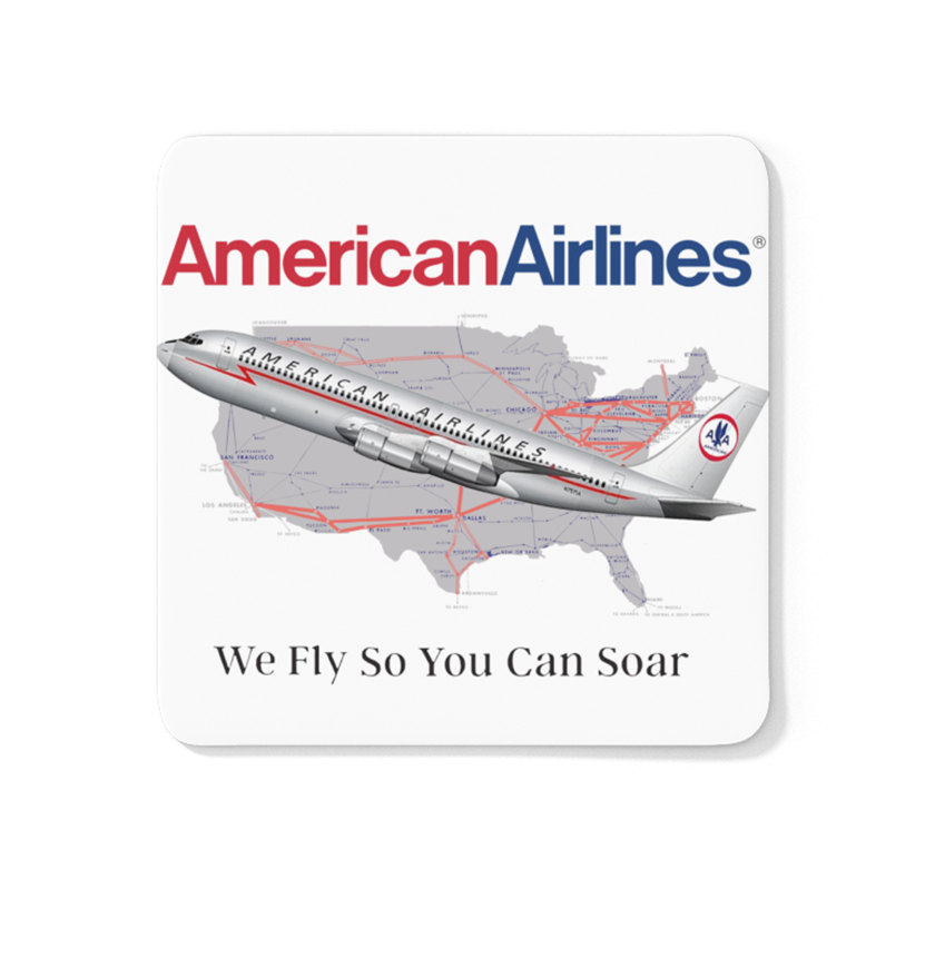 We Fly So You Can Soar - AA -  Square Sandstone Coaster