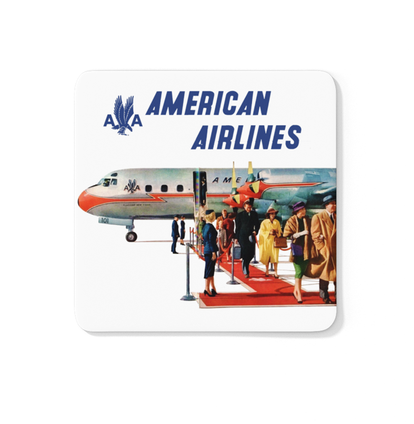 AA Runway - Square Sandstone Coaster
