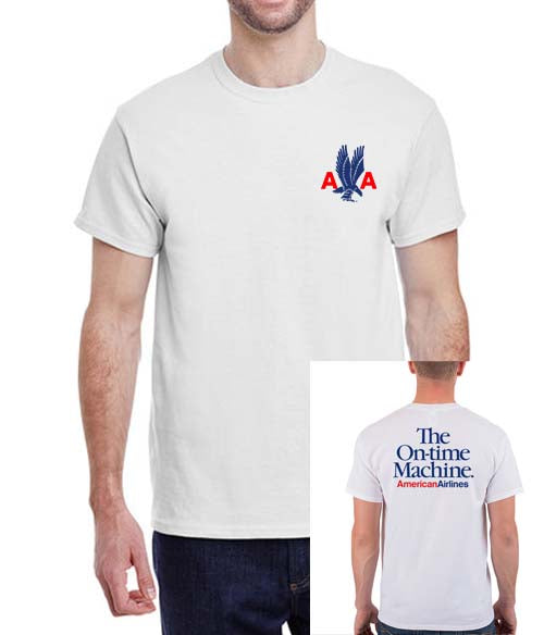 AA "The On-Time Machine" Front And Back T-Shirt