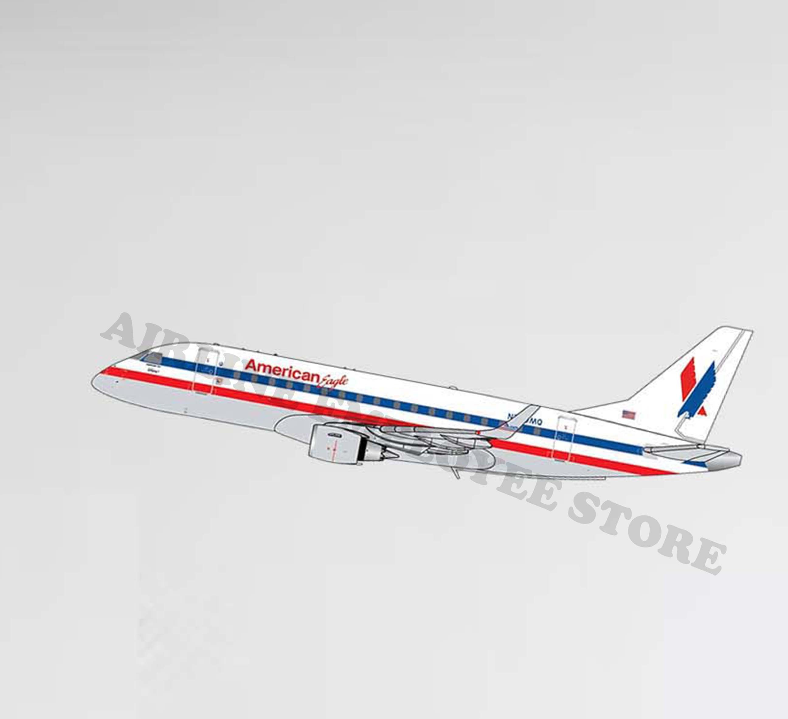 American Eagle Livery Decal Stickers