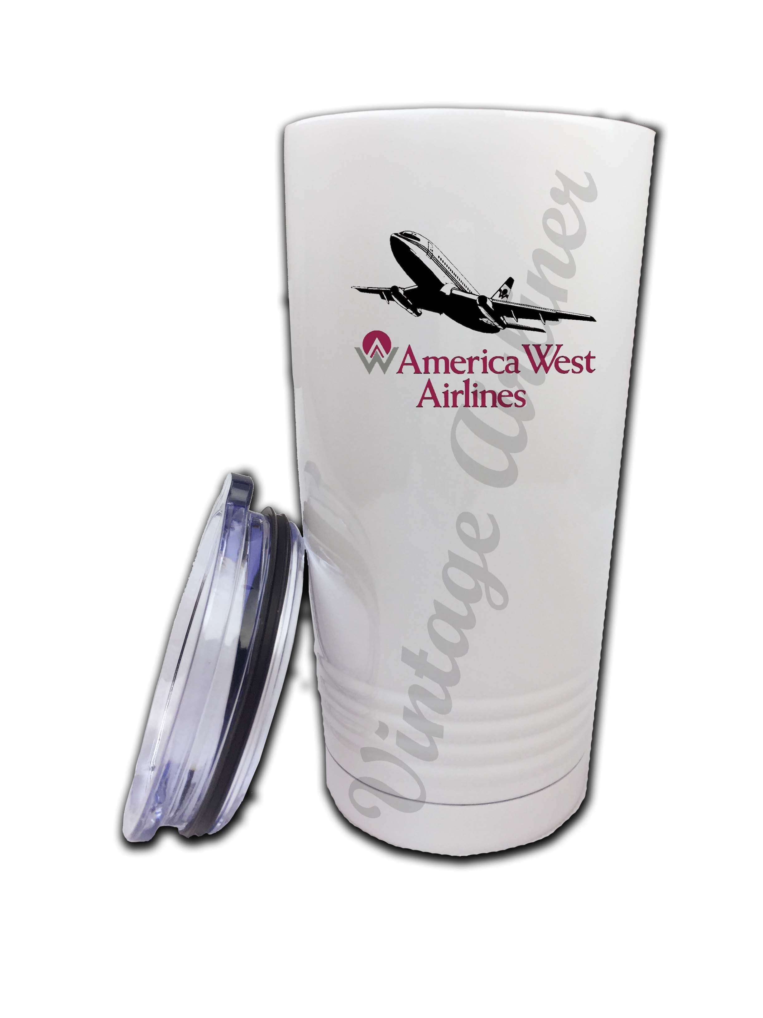 America West 737 Logo Tumbler