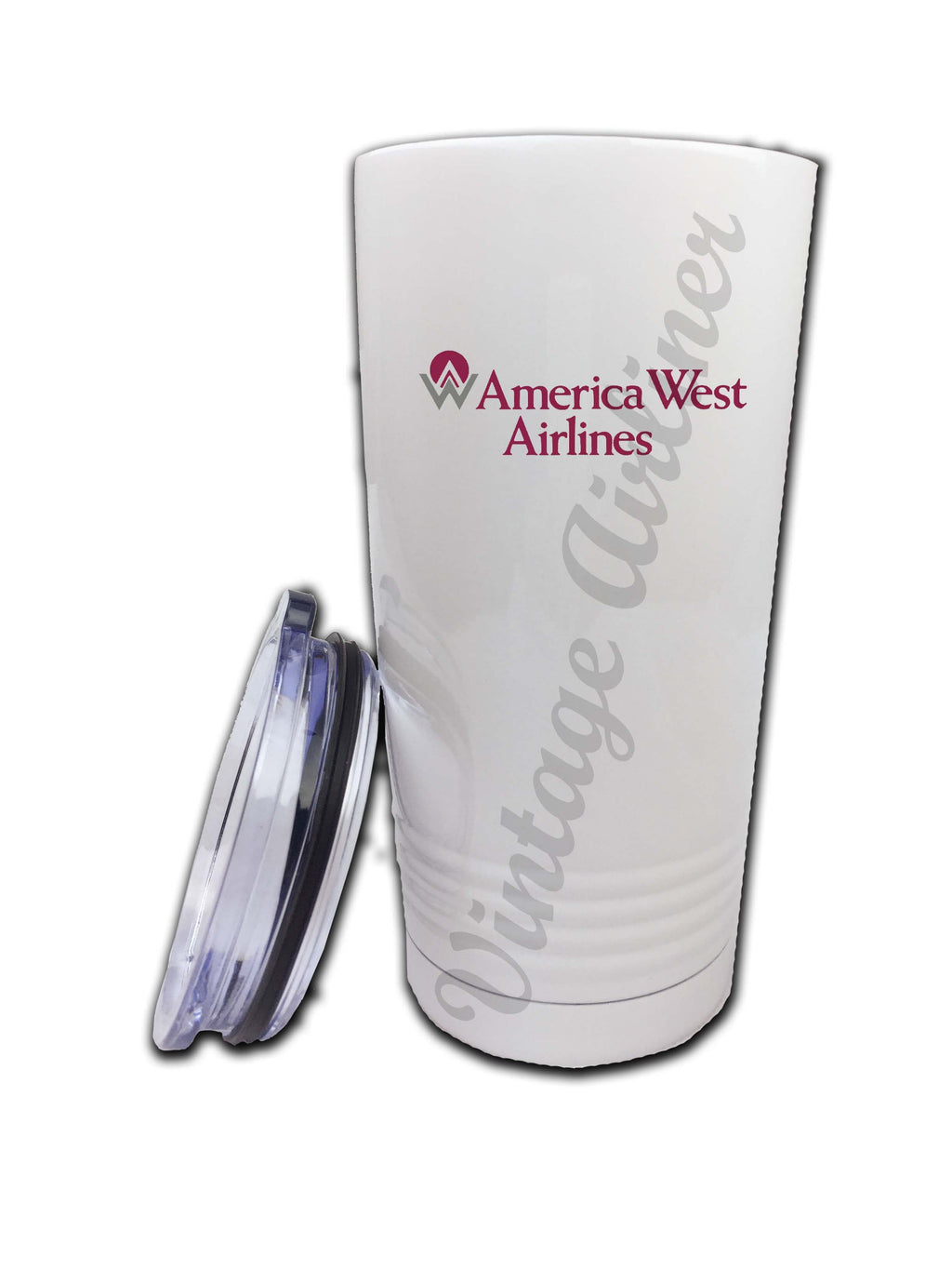 America West First Logo Tumbler
