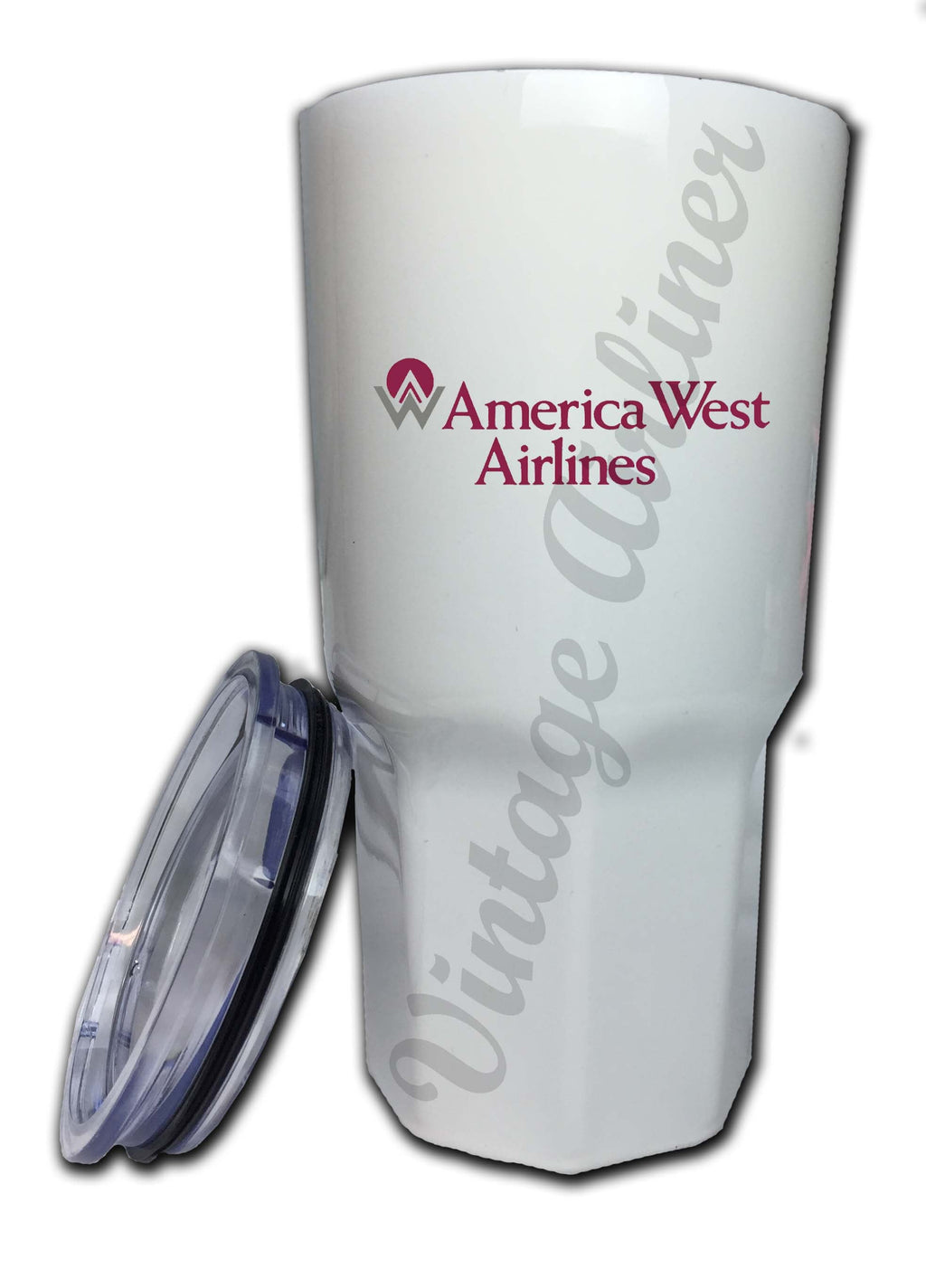 America West First Logo Tumbler