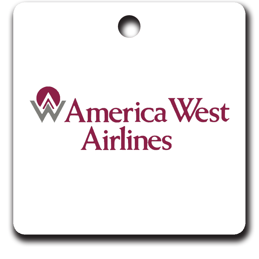 America West Airlines Original Logo Ornaments