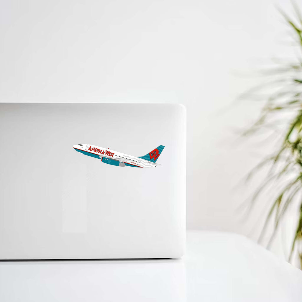 America West Final Livery Decal Stickers
