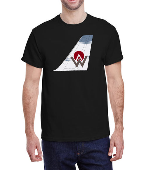 America West Livery Tail T-Shirt