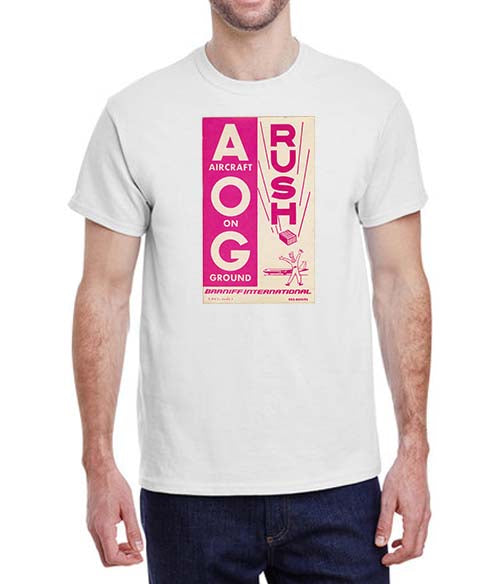 Braniff International - AOG Rush - T-Shirt