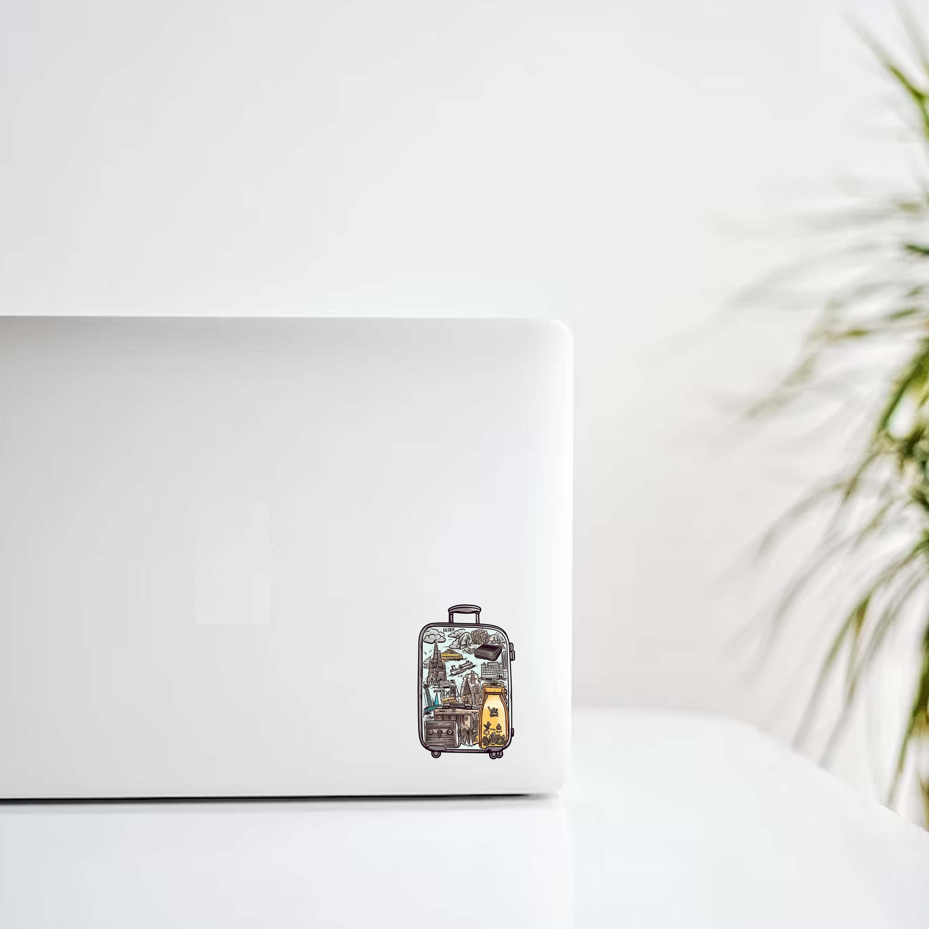 Travel Luggage Filled With Adventure Decal Stickers