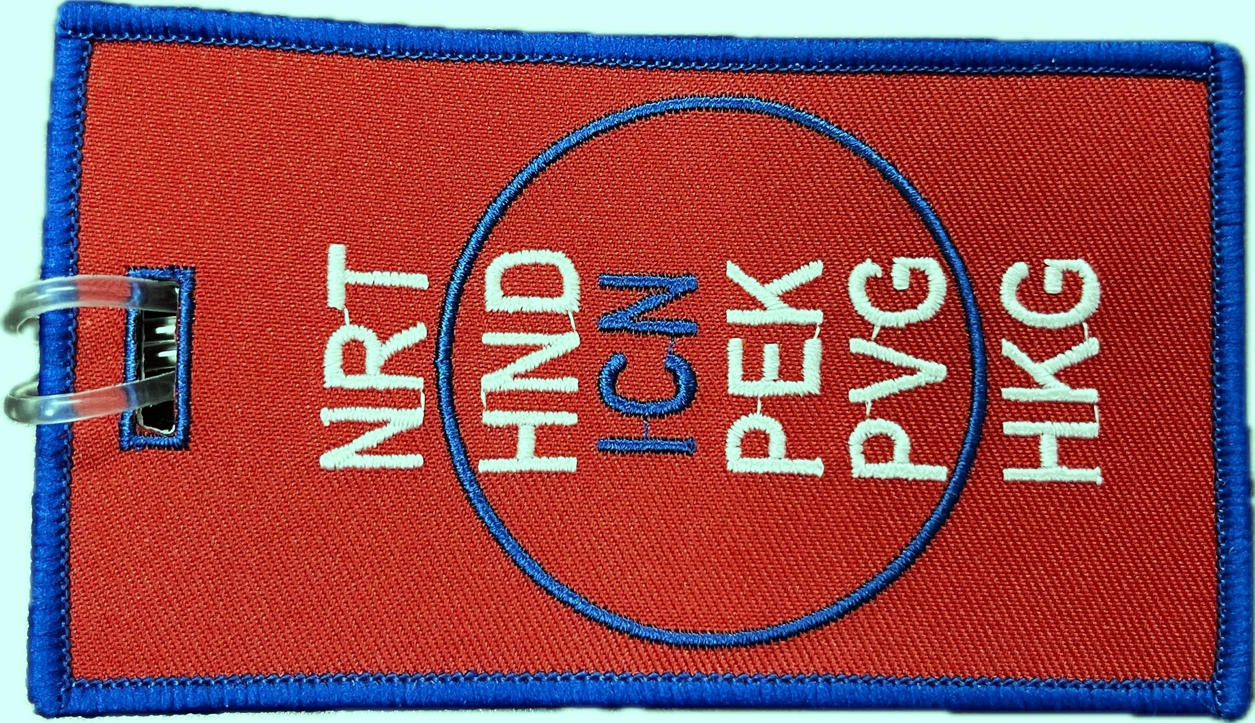 Airport Codes Of Asia - Embroidered Bag Tag