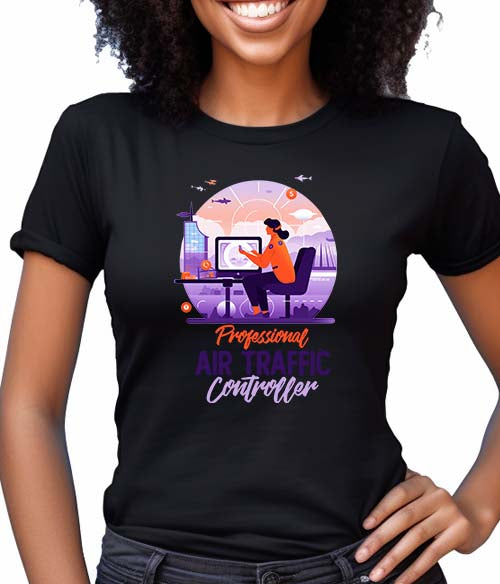 Professional Air Traffic Controller Lightweight Unisex T-shirt