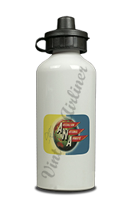 Australian National Airways Vintage Bag Sticker Aluminum Water Bottle