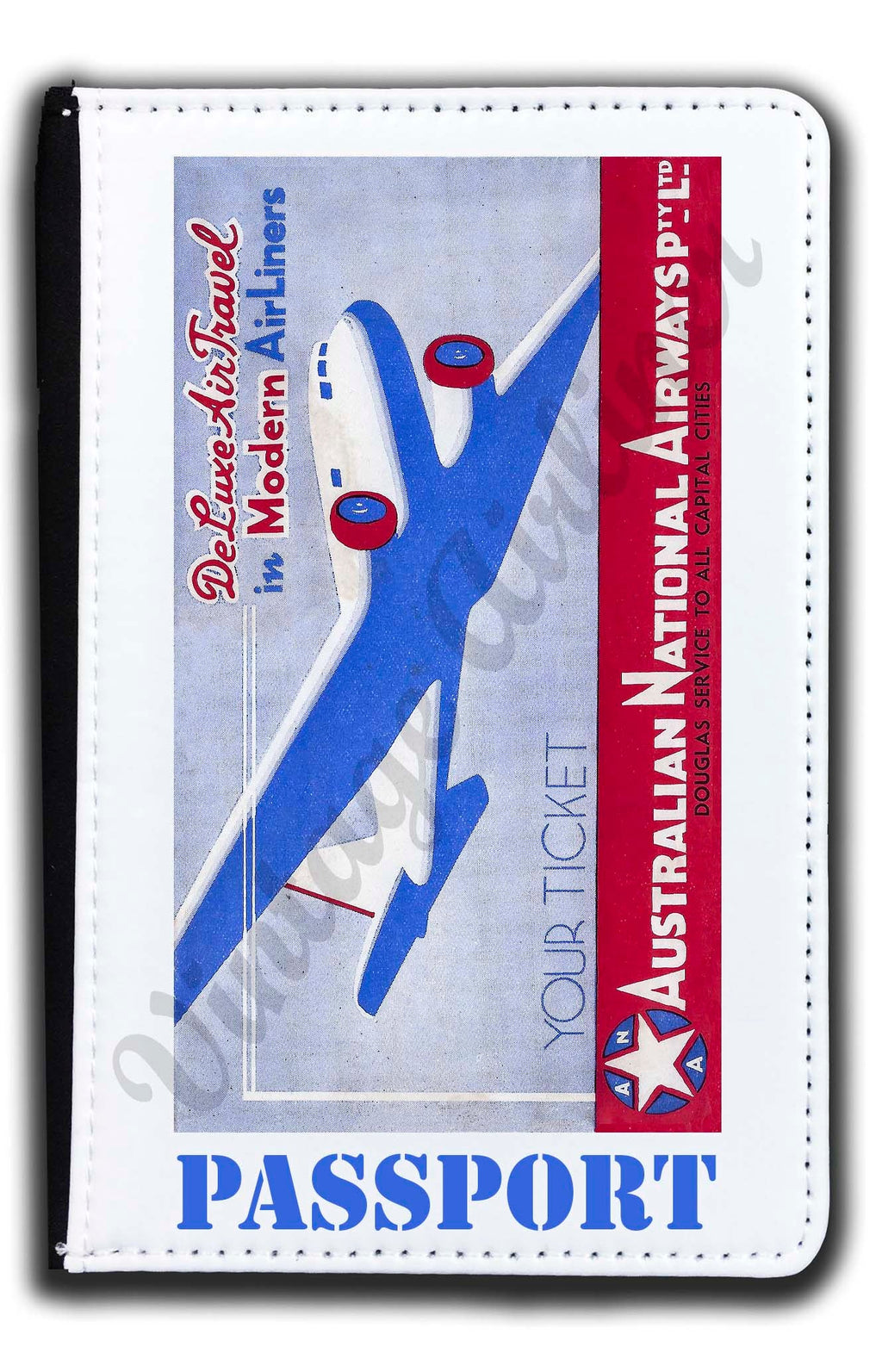Australian National Airways Passport Case
