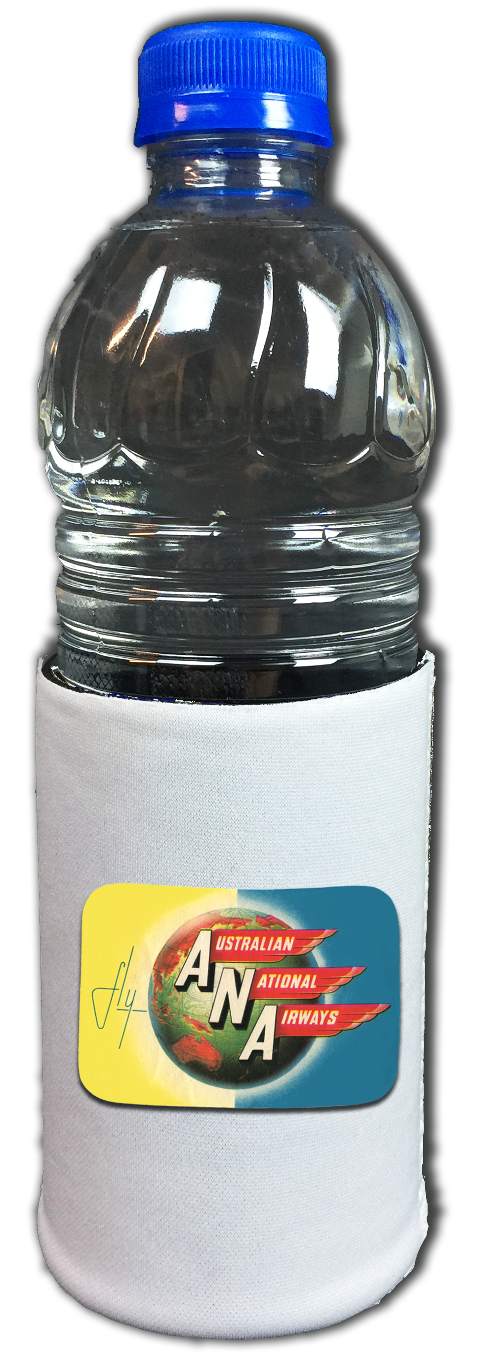 Australian National Airways Vintage Bag Sticker Beverage Wrap