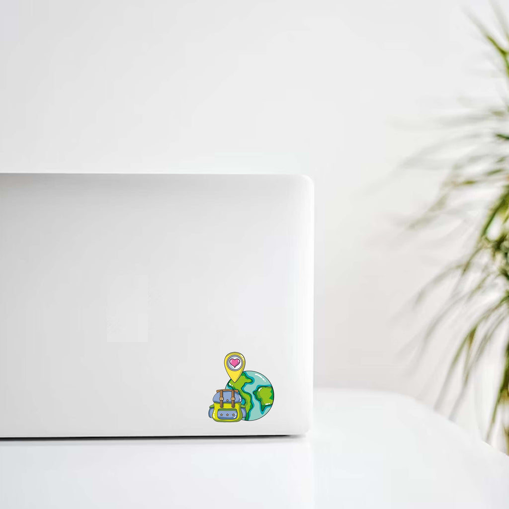 Traveling Backpack Decal Stickers