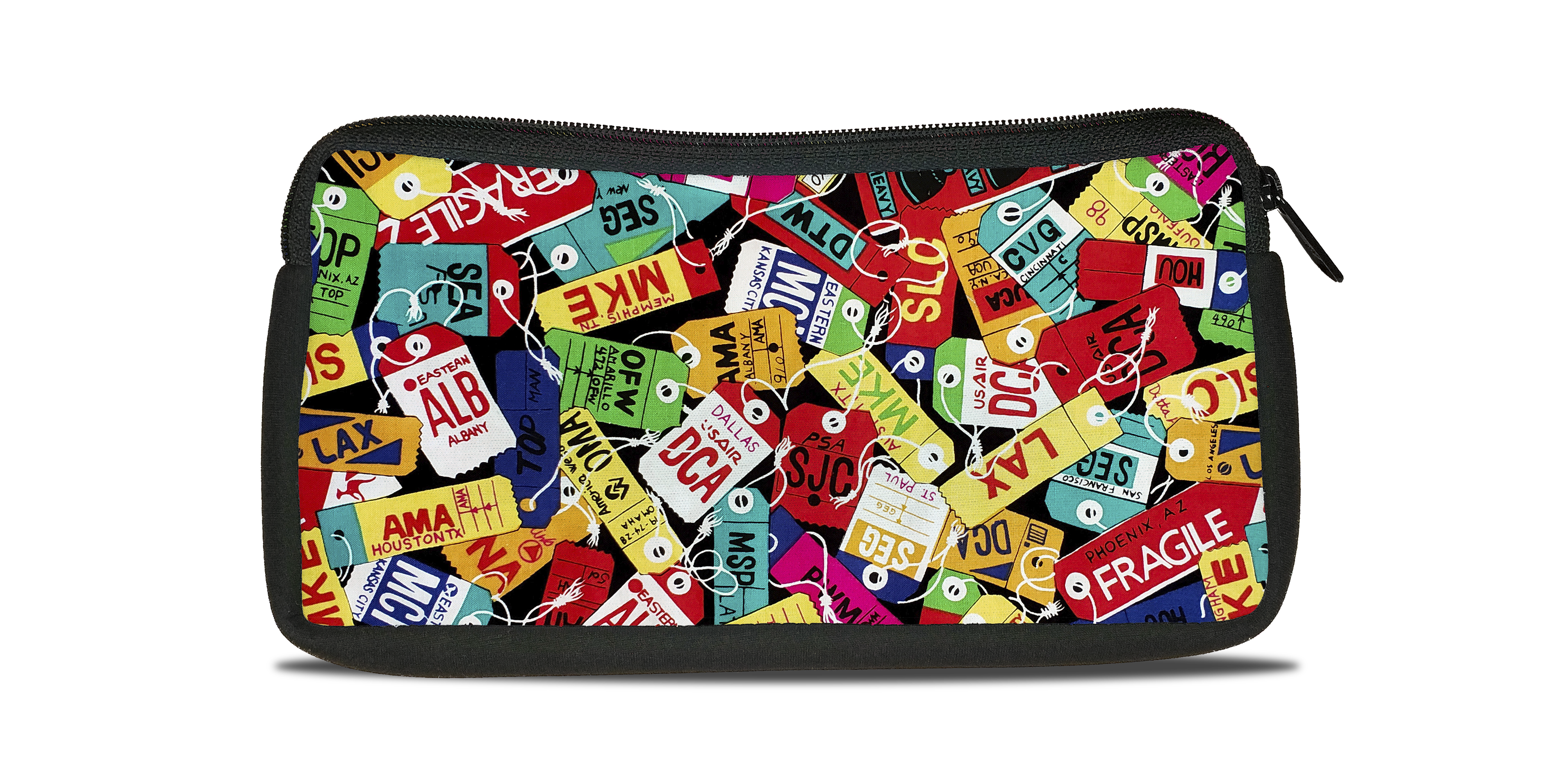 Luggage Tags Bag Sticker Travel Pouch