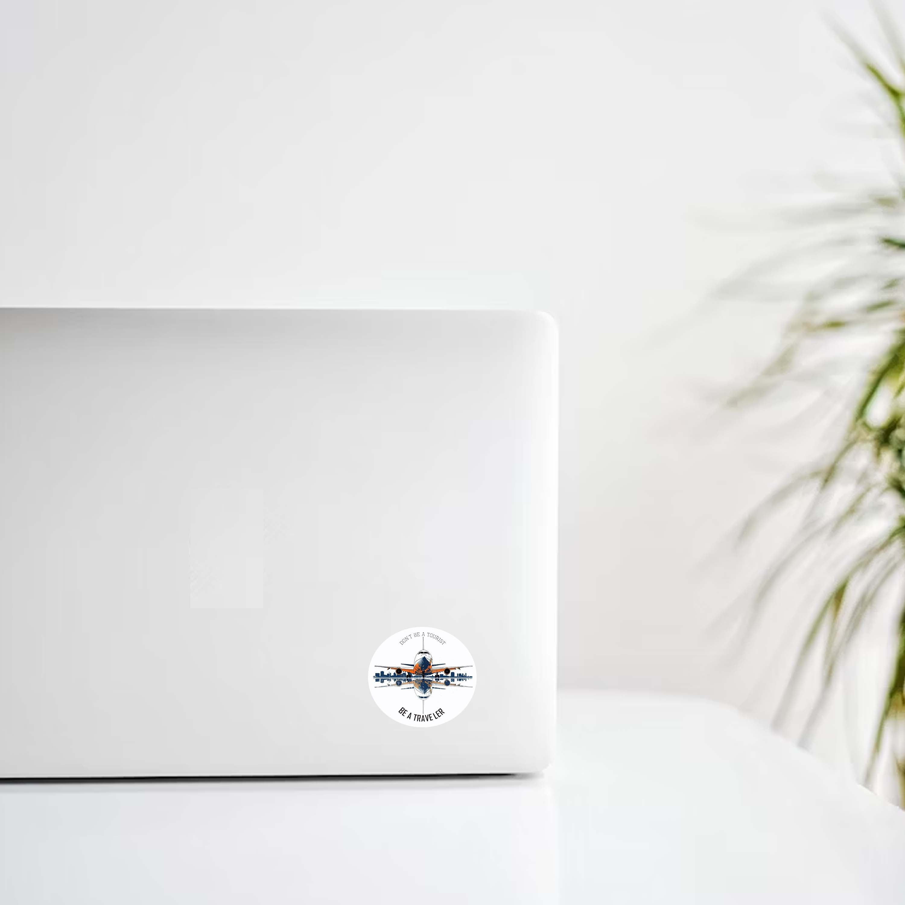 Don't Be A Tourist, Be A Traveler Decal Stickers