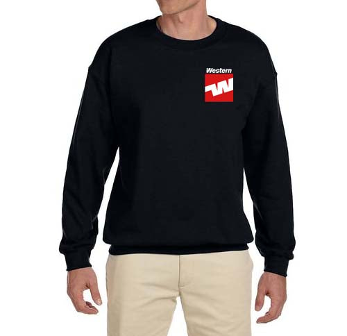 Western Airlines Logo Sweatshirt Embroidered