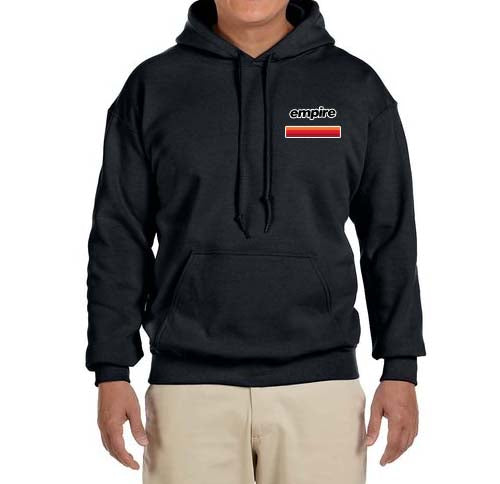 Empire Airlines Logo Hooded Sweatshirt Embroidered