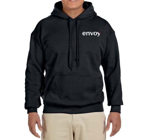 Envoy Airlines Logo Hooded Sweatshirt Embroidered