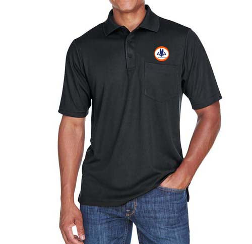 1962 AA Logo Men's Wicking Pocket Polo