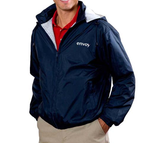 Envoy Logo Lined Zip Jacket