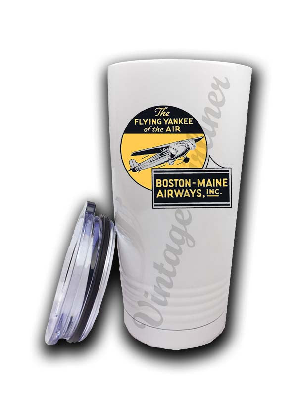 Boston Maine Airways Flying Yankee Tumbler
