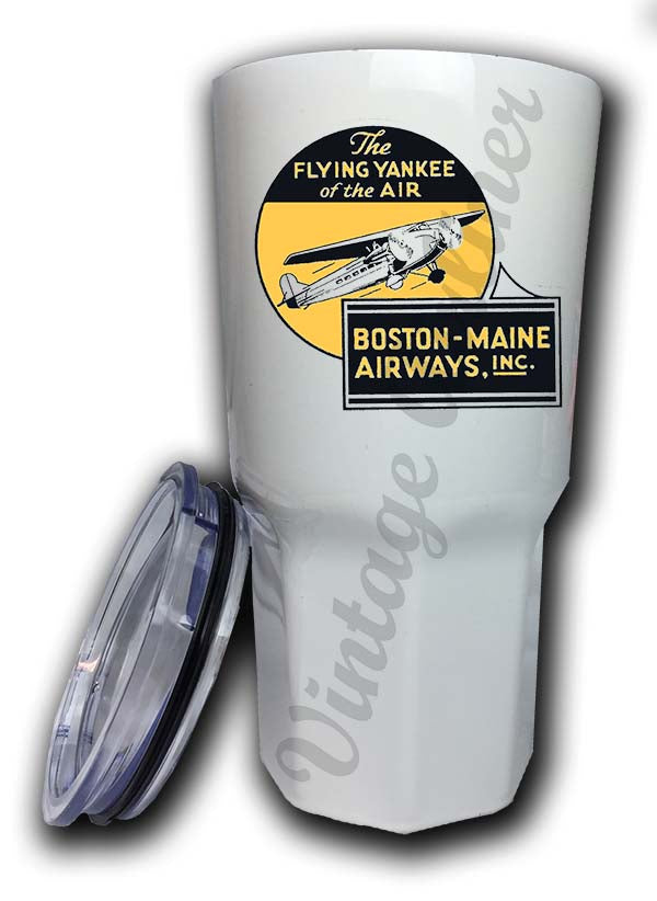 Boston Maine Airways Flying Yankee Tumbler