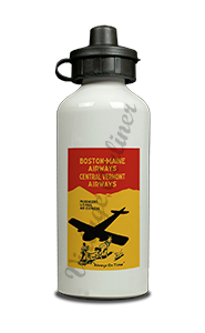 Boston Maine Central Vermont 1935 Timetable Aluminum Water Bottle