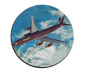 Braniff Round Mousepad