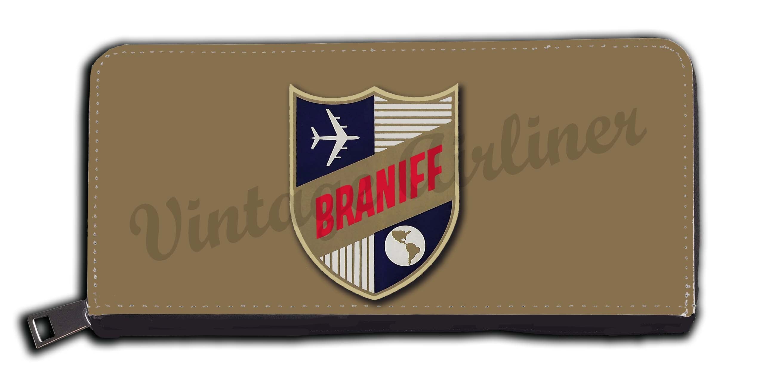 Braniff International 1950's Shield Wallet