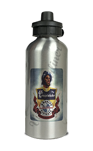 Braniff Airways Conquistador Bag Sticker Aluminum Water Bottle