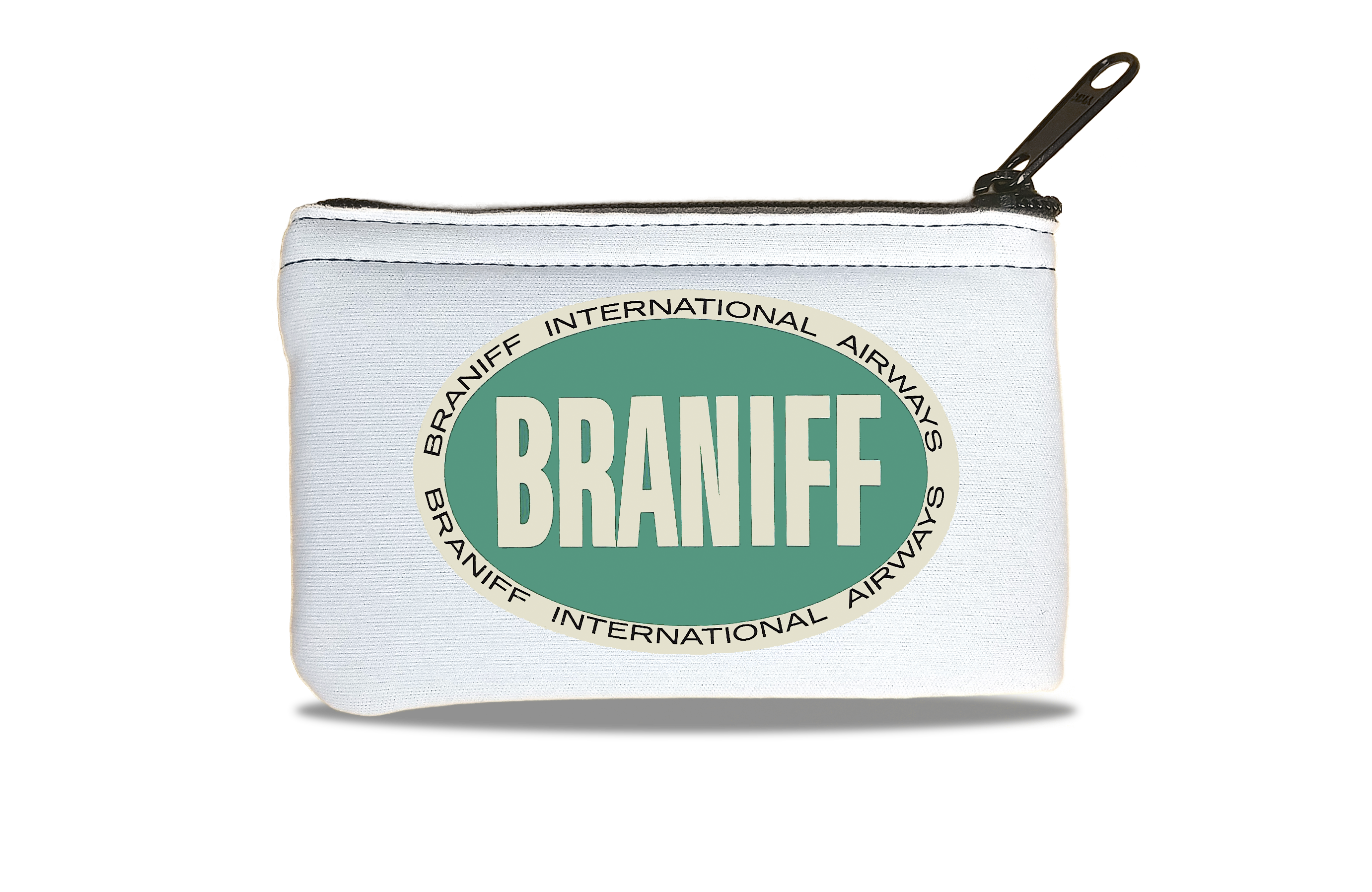 Braniff International Airways Bag Sticker Rectangular Coin Purse