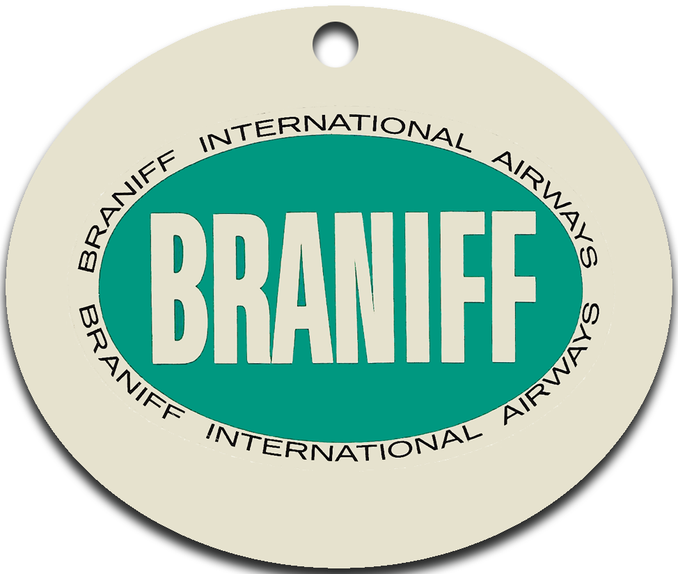 Braniff International Airways Logo Ornaments