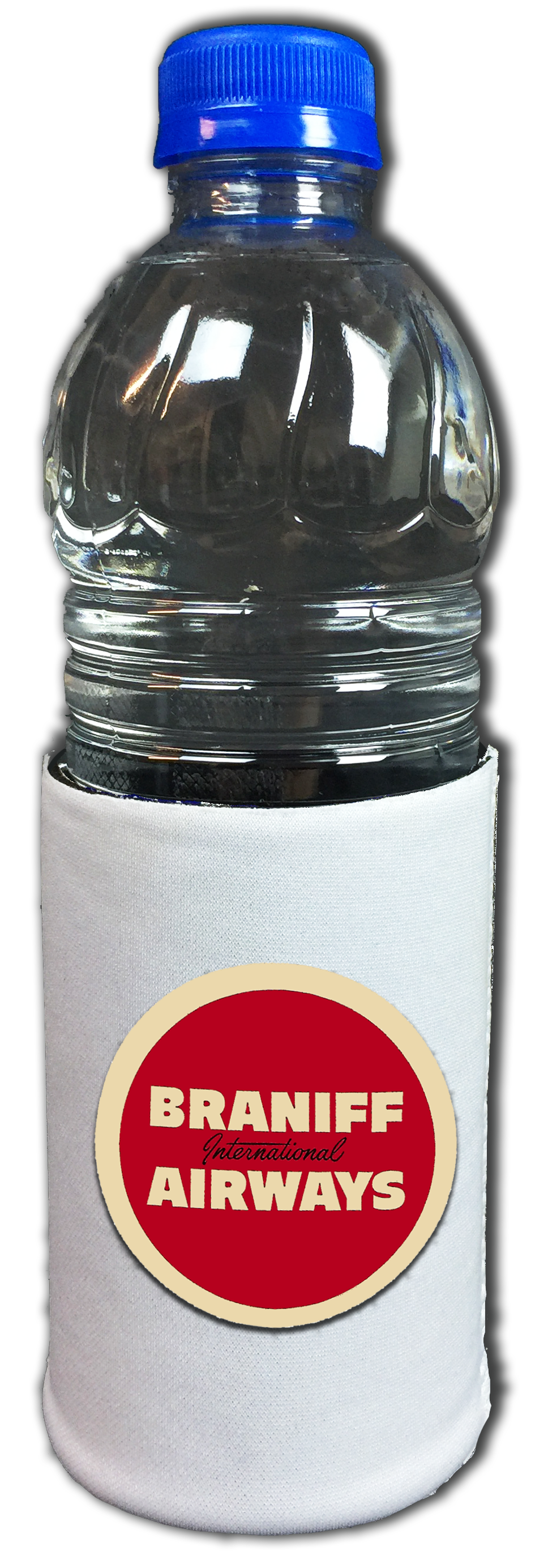 Braniff Airways Red Logo Bag Sticker Beverage Wrap