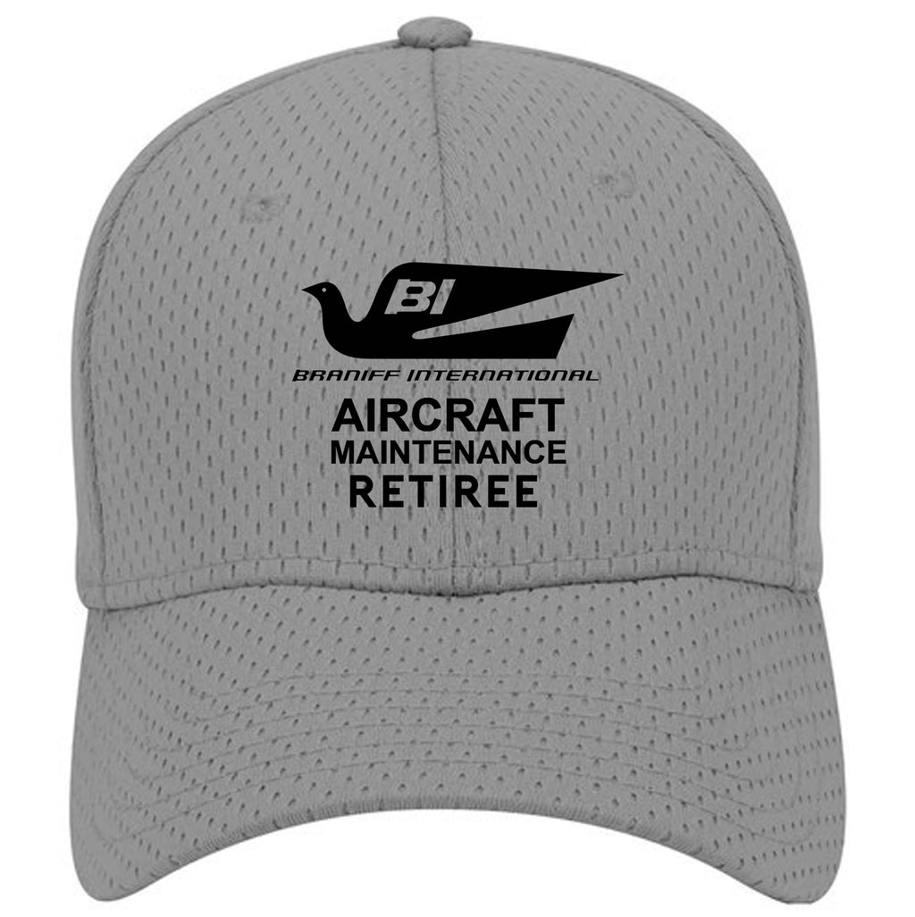 RETIREE Braniff Aircraft Maintenance Mesh Cap