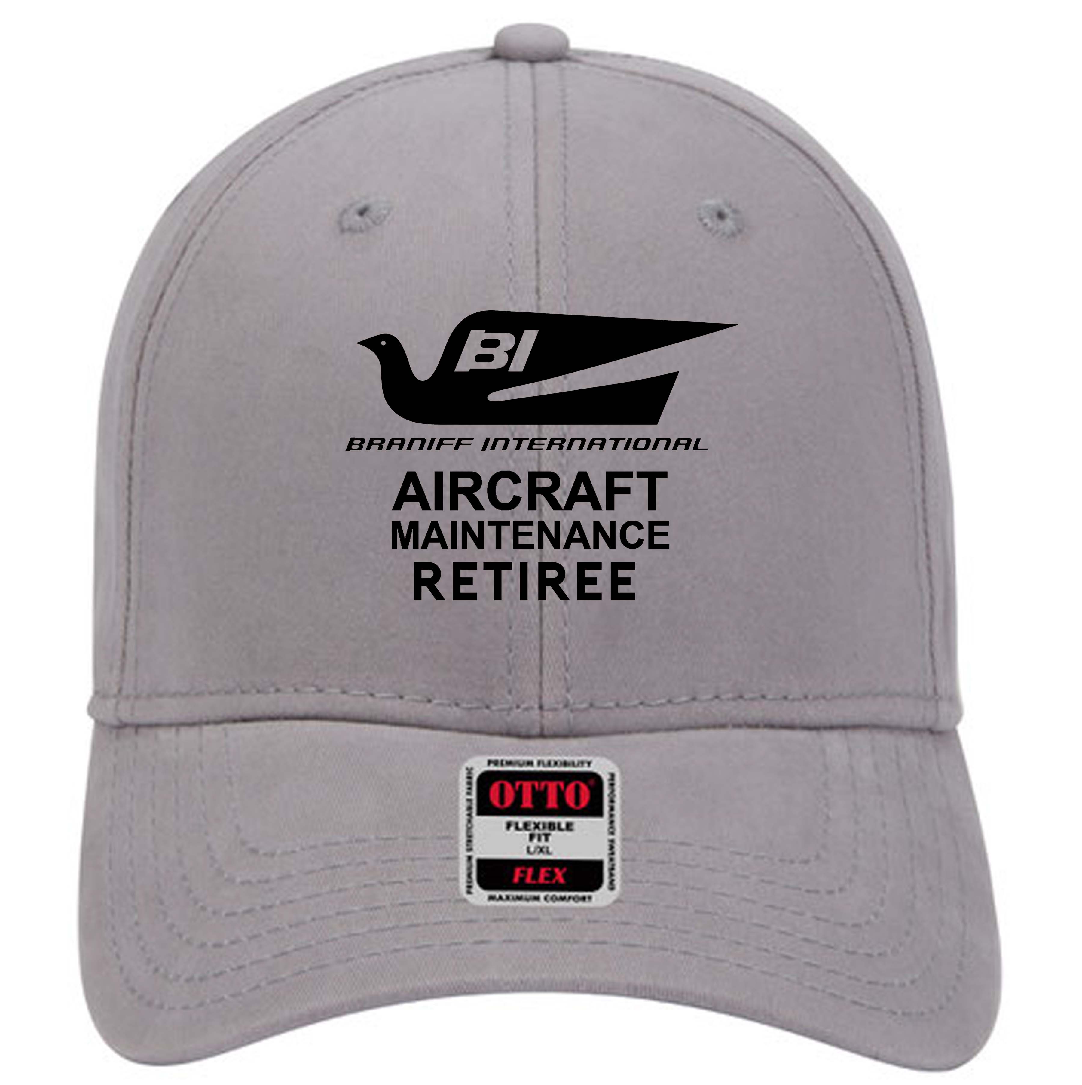 RETIREE Braniff Aircraft Maintenance Flex Cap